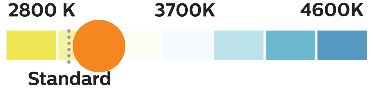 Masterduty bluevision temperatura de cor