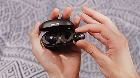 Auriculares inal&aacute;mbricos de Philips