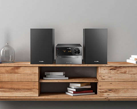 Sistemas Hi-Fi&nbsp;Philips, radio port&aacute;til, radio reloj con alarma